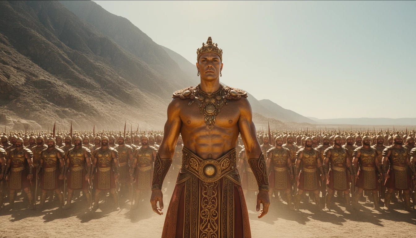 Xerxes and the Persians in movie 300 Xerxes and the Persians in movie 300
