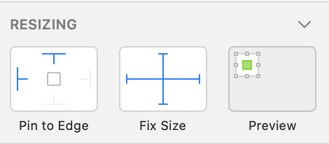 Symbol with fix size Symbol with fix size