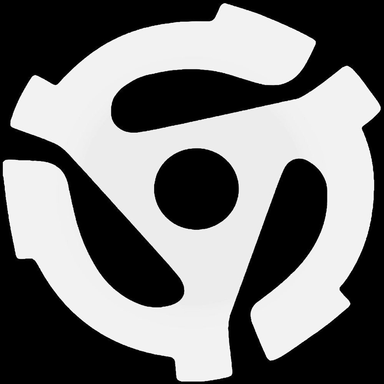 45 Rpm Spindle Adapter Turntable Sticker