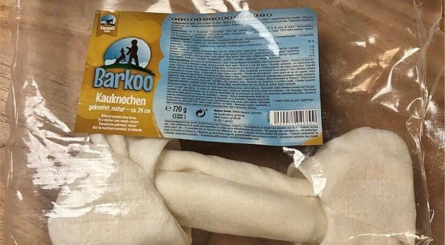 Warning over chew treats causing werewolf syndrome in dogs Warning over chew treats causing werewolf syndrome in dogs