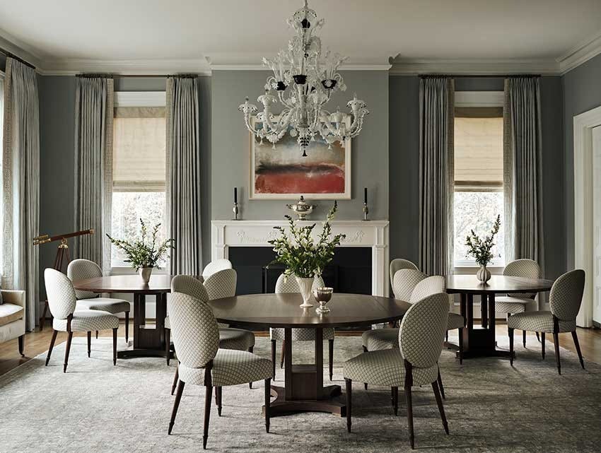 One Observatory Circle – The Vice President’s Residence redesigned by Sheila Bridges (2022). Shown on In Corso Studio, a vintage furniture platform in Toronto.