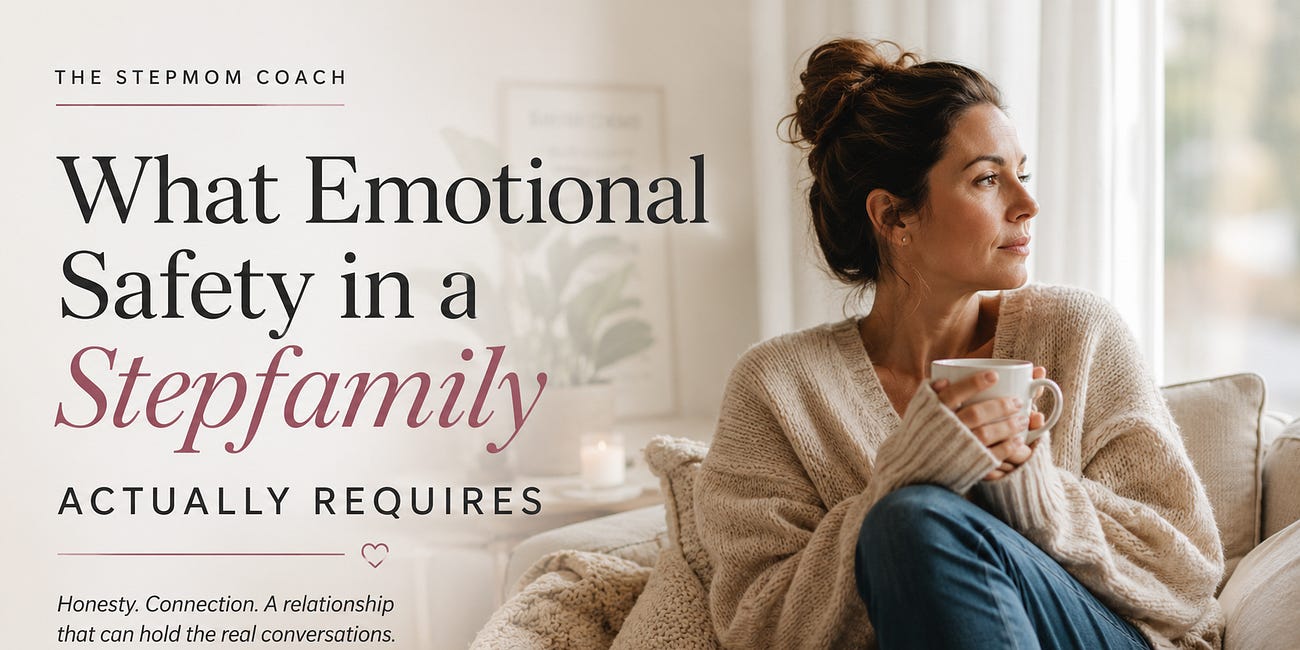 What Emotional Safety in a Stepfamily Actually Requires