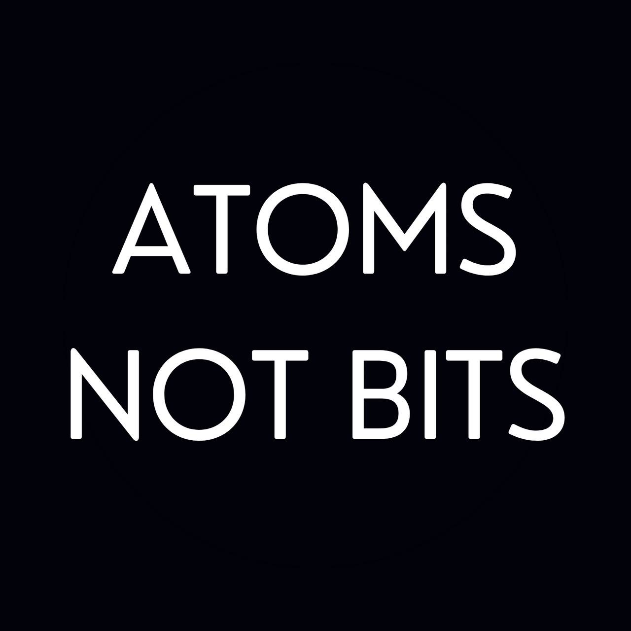 AtomsNotBits