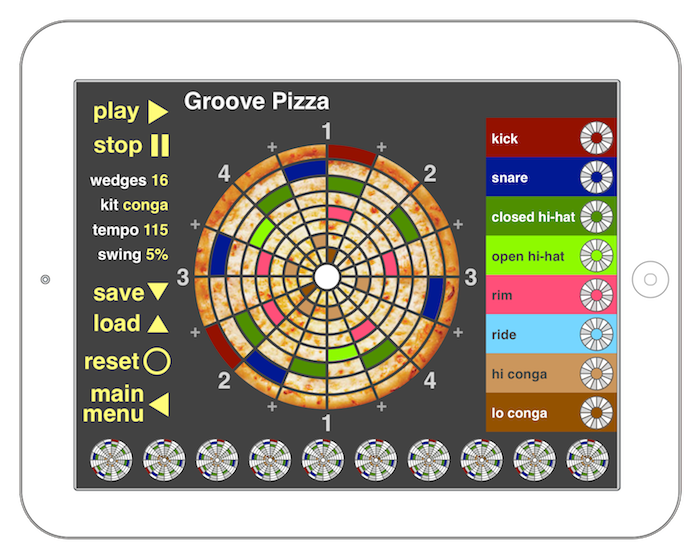 Groove pizza Groove pizza