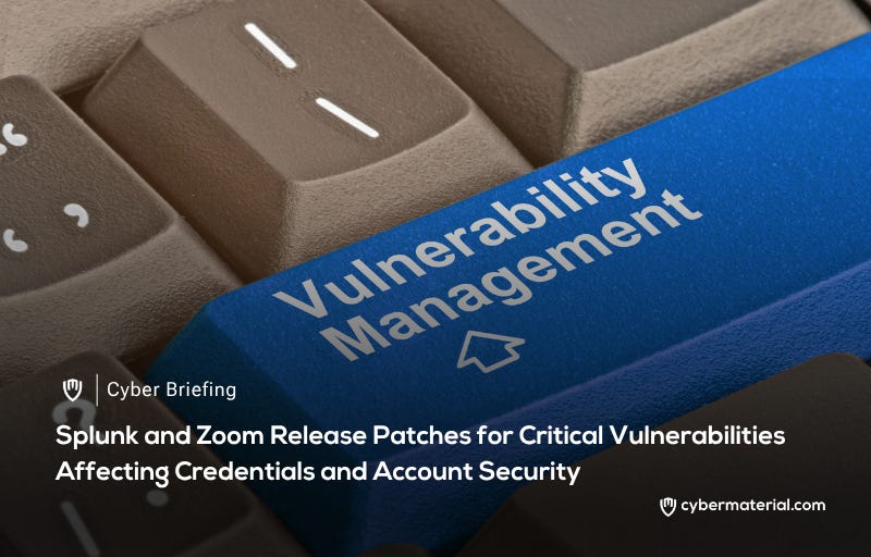Splunk and Zoom Address Critical Vulnerabilities