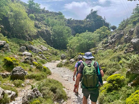 Inside the Imbros Gorge