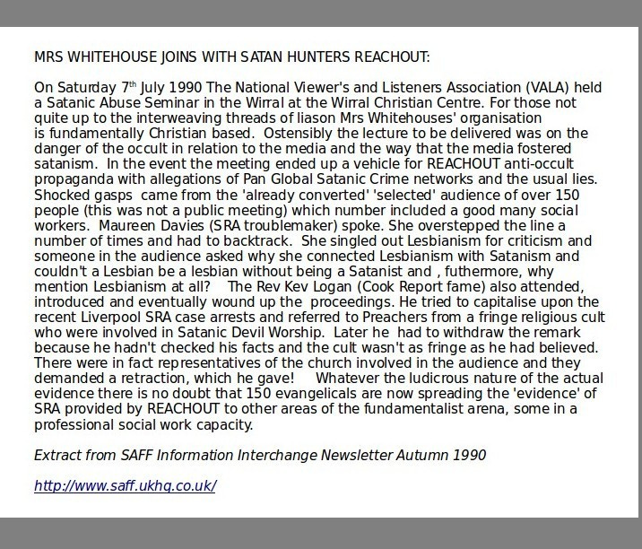Mary Whitehouse and Maureen Davies
