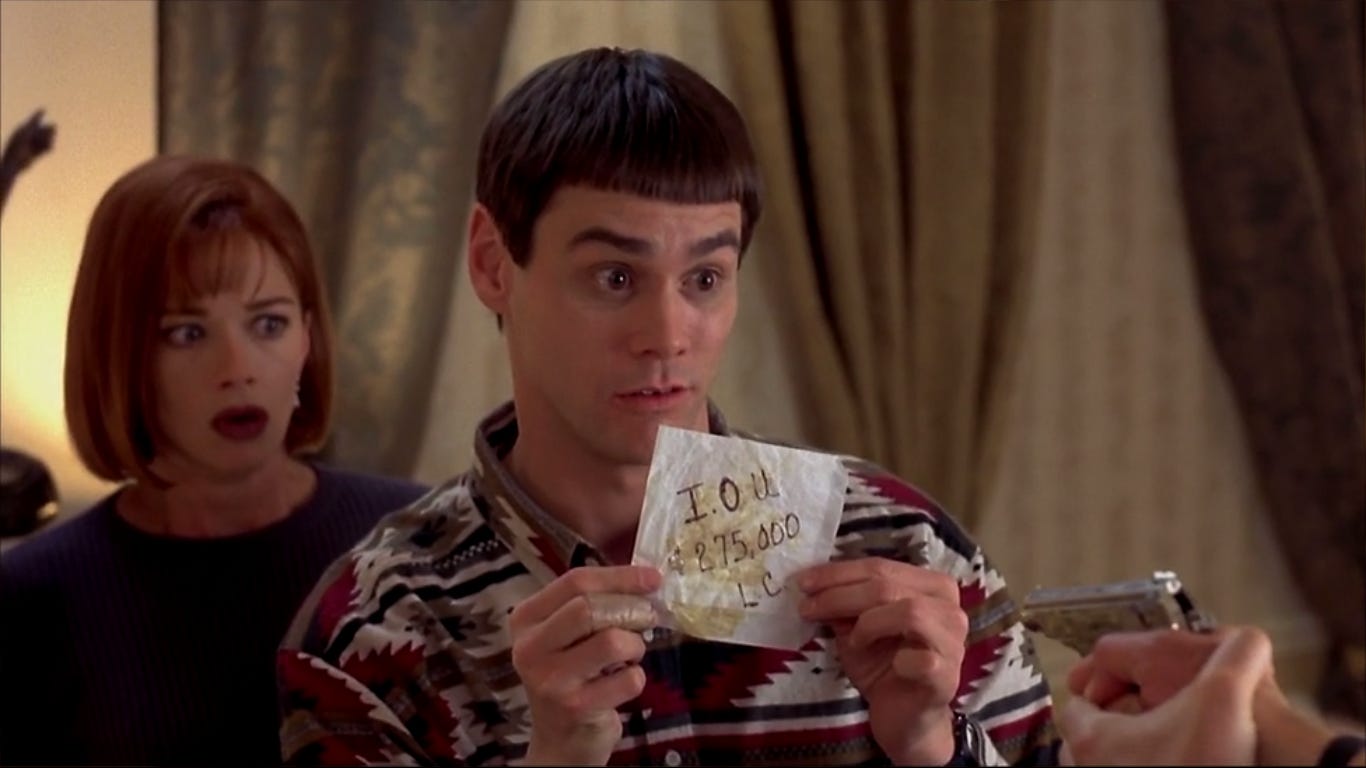 IOUS | Dumb and dumber Wiki | Fandom