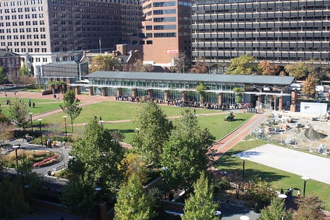 photos of Constitution Center, Liberty Bell Pavilion and Visitor Center