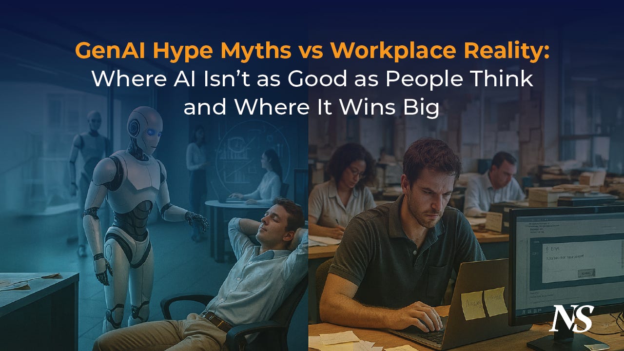 GenAI Hype Myths vs Workplace Reality