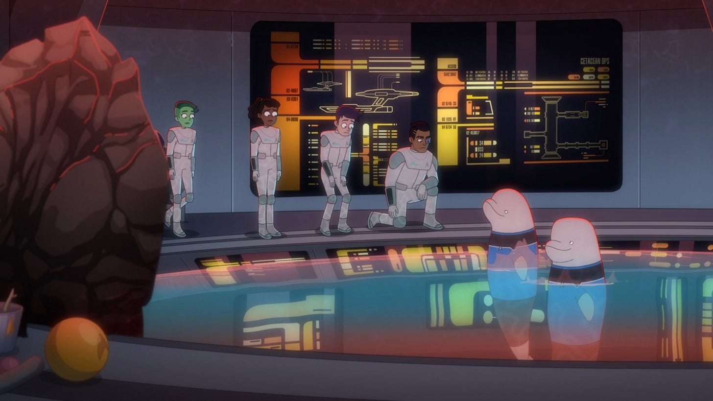 From Cetacean Ops To Rubber Ducks, &#39;Star Trek: Lower Decks&#39; Easter Eggs In  “First First Contact” – TrekMovie.com