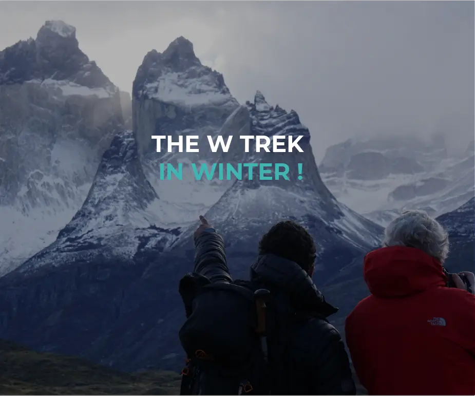 The famous W Trek in Winter ! 