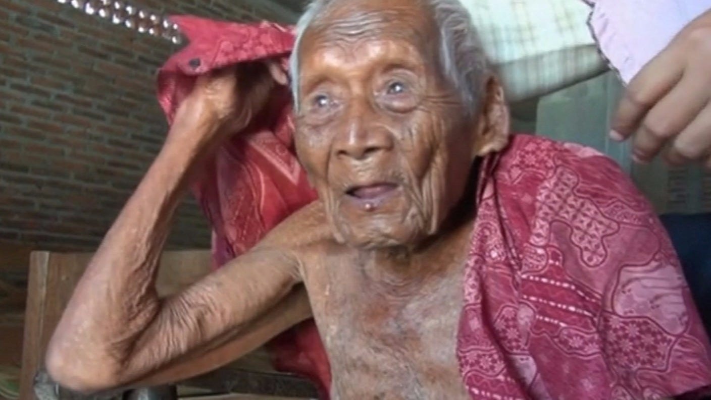 Indonesian man claims to be world's oldest person at 145 | ITV News