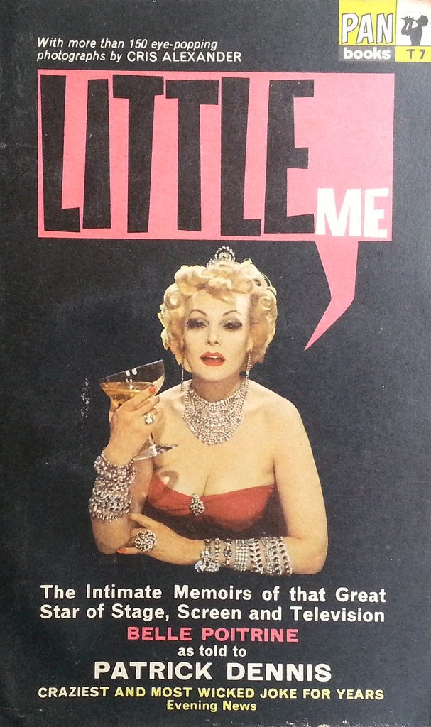 Publisher: Pan Books (1964)ISBN: N/ACondition: Good-Very good. Light  creasing to spine, and light rubbing to covers. Text is clean.Binding:  SoftcoverPages: 301Dimensions: 18 x 11 x 1.7cmSKU: IZa6654Weight:  0.25kgPrice: R60.00+++by Patrick Dennis+++ Please