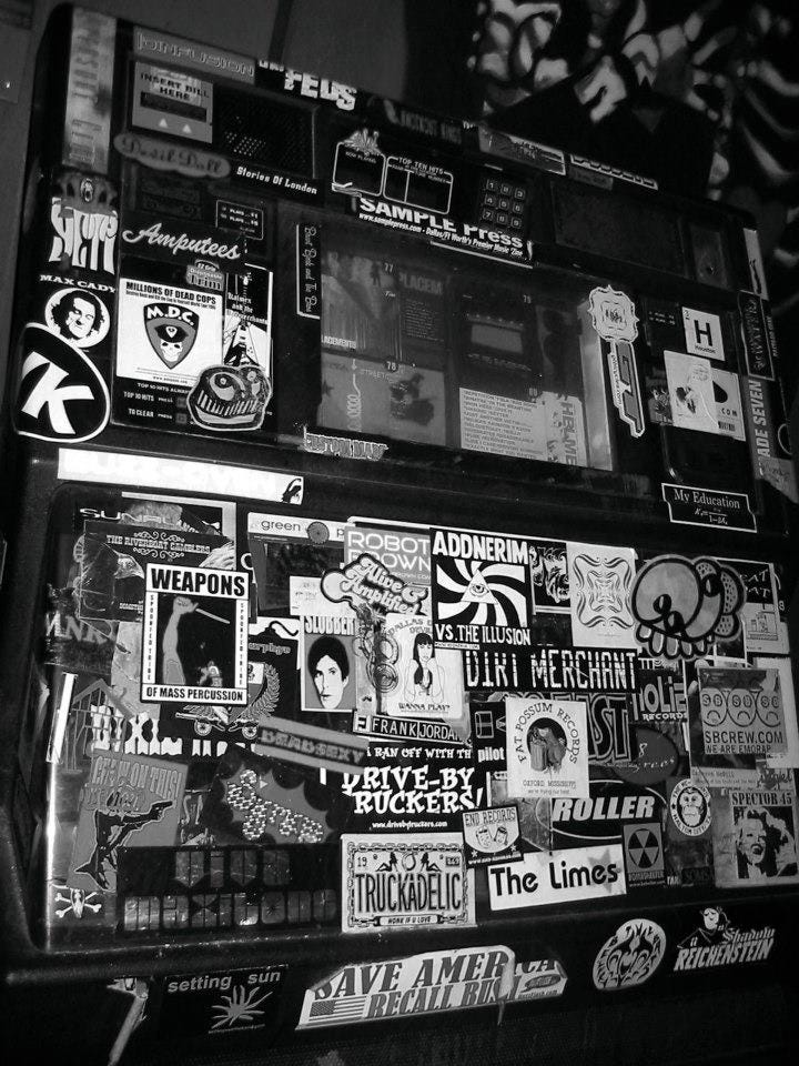 The Wreck Room in Fort Worth, Texas, in another time