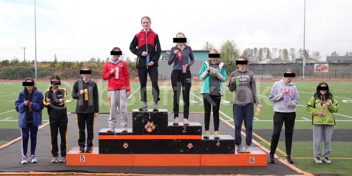 Biological male who was 72nd on boys’ track team takes first place on girls’ team