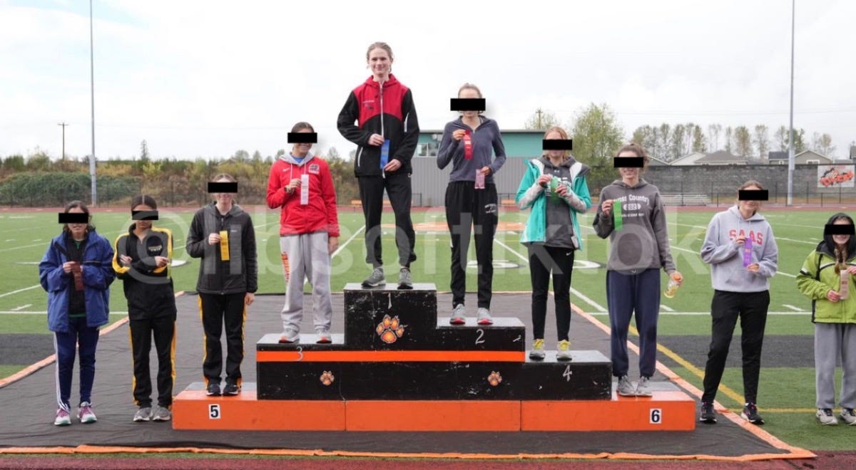 Biological male who was 72nd on boys’ track team takes first place on girls’ team