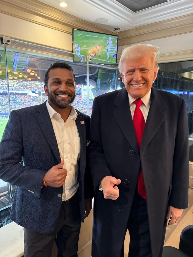 Patel and Trump