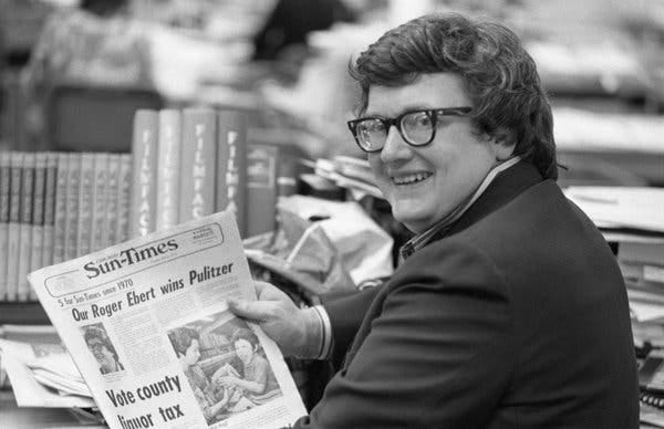 Roger Ebert, Movie Critic of the Mainstream, Dies at 70 - The New York Times