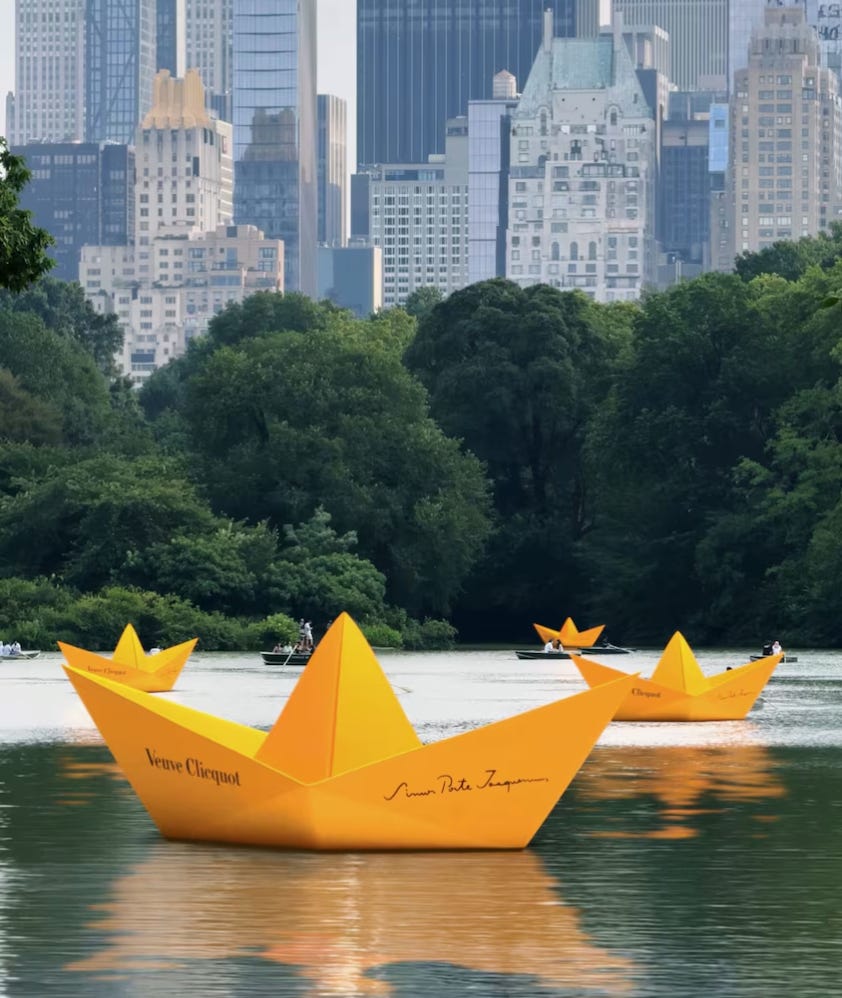 Veuve Clicquot x Simon Porte Jacquemus Le Pique-Nique Sur L'Eau Experience  — NYC for FREE