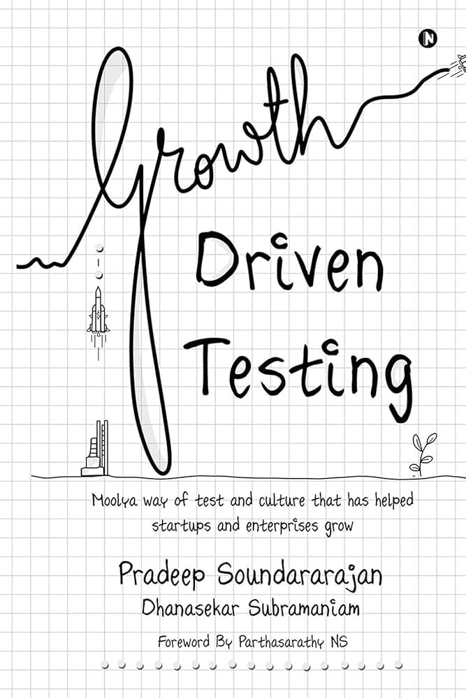 Growth Driven Testing : Moolya way of test and culture that has helped  startups and enterprises grow eBook : Pradeep Soundararajan, Dhanasekar  Subramaniam: Amazon.in: Kindle Store