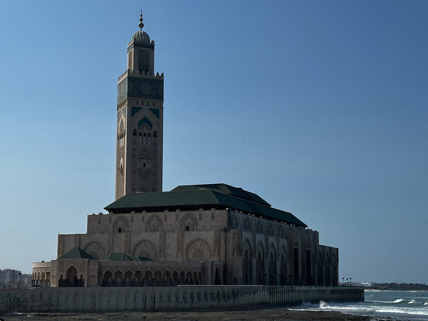 Casablanca’s Hassan II Mosque, Morocco Casablanca’s Hassan II Mosque, Morocco