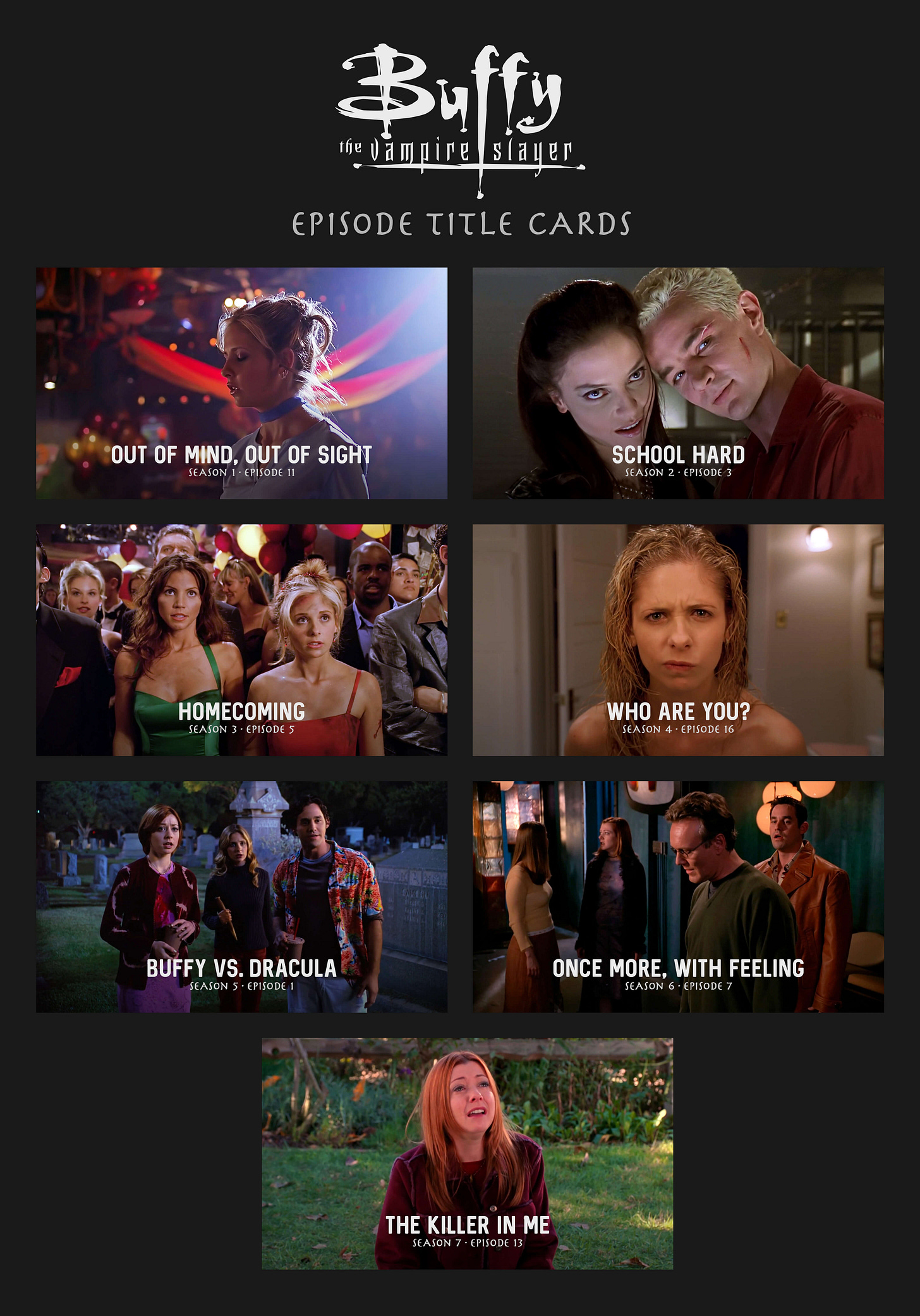 r/PlexPosters - Sarah Michelle Gellar, Charisma Carpenter et al. are posing for a picture