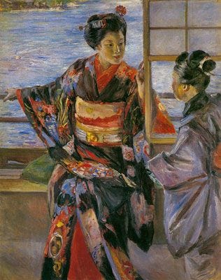 Kuroda Seiki: A Maiko Girl (1893)