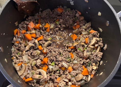 Ingredients and Steps to creating a hot pot