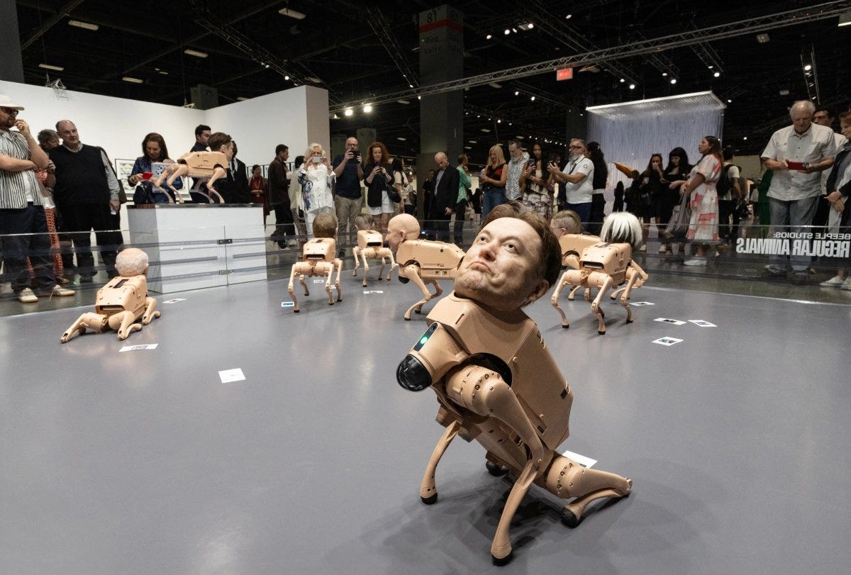 Who let the dogs out? Beeple unleashes uncanny robot canines at Art Basel  Miami Beach - The Art Newspaper - International art news and events