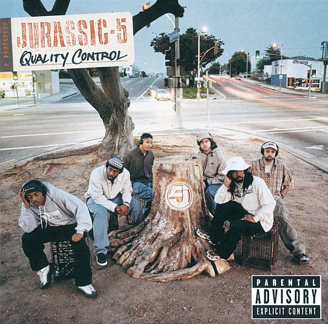 Quality Control by Jurassic 5 album cover Quality Control by Jurassic 5 album cover