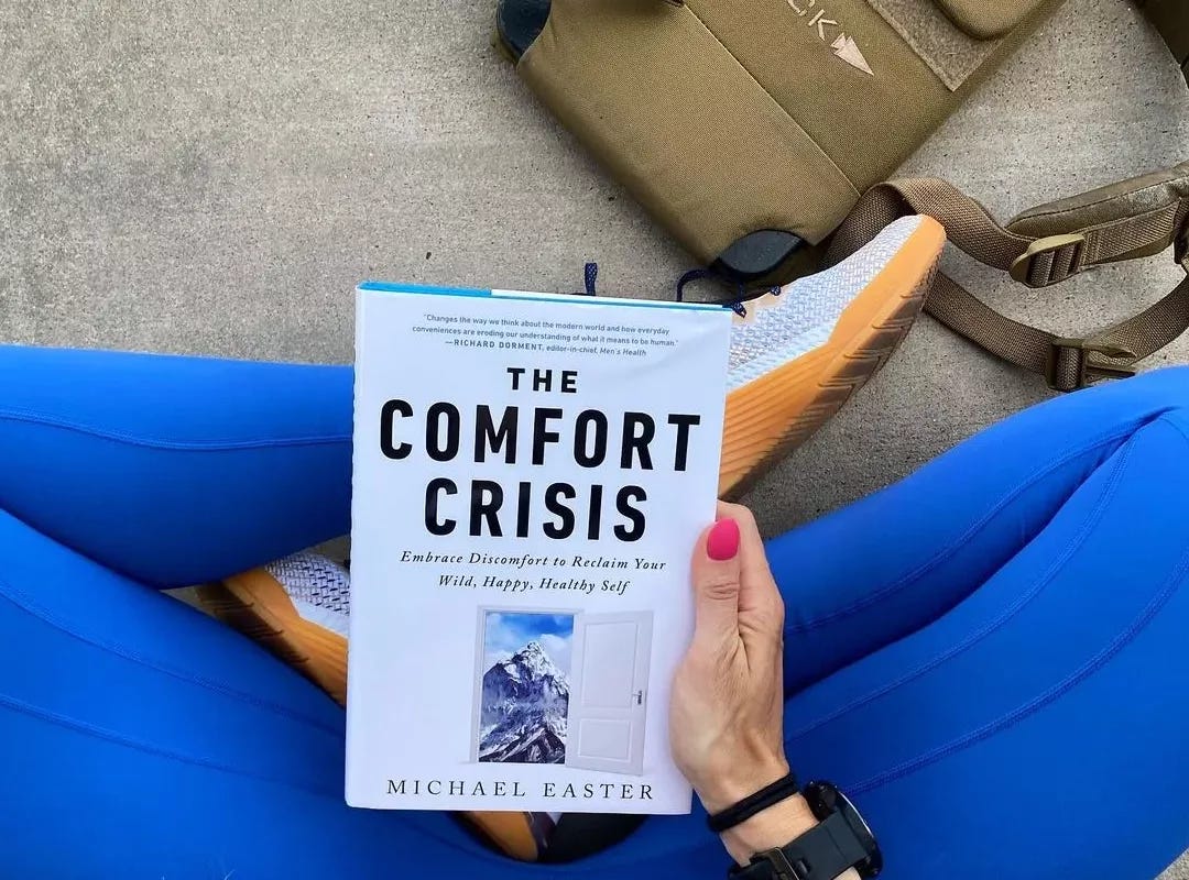 The Comfort Crisis: Embrace Discomfort To Reclaim Your Wild, Happy Self – By Michael Easter, Very Good Condition