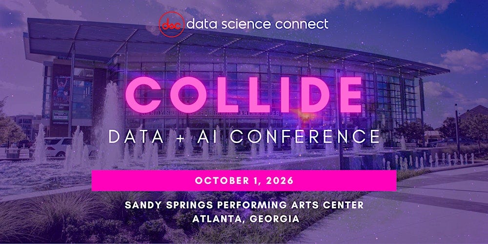 COLLIDE Data + AI Conference 2026 Tickets, Thu, Oct 1, 2026 at 9:00 AM | Eventbrite COLLIDE Data + AI Conference 2026 Tickets, Thu, Oct 1, 2026 at 9:00 AM | Eventbrite