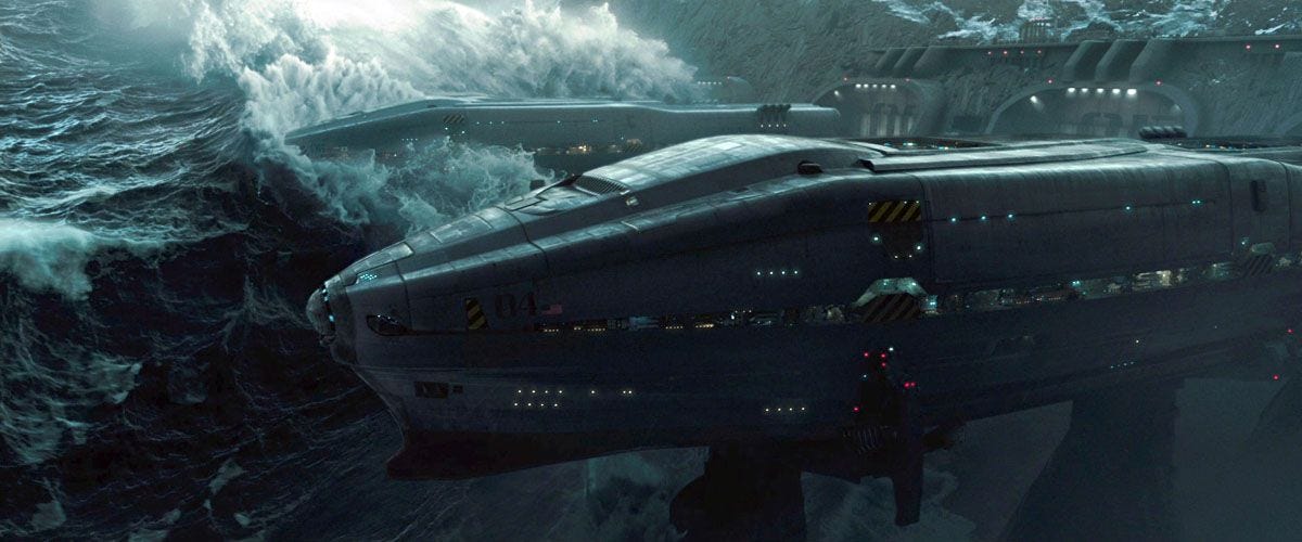 Also: the Ark Ships in '2012' are FREAKING AWESOME. It's my favorite kind of sci-fi: grounded and right around the corner instead of way in the future. I wish we had a Also: the Ark Ships in '2012' are FREAKING AWESOME. It's my favorite kind of sci-fi: grounded and right around the corner instead of way in the future. I wish we had a