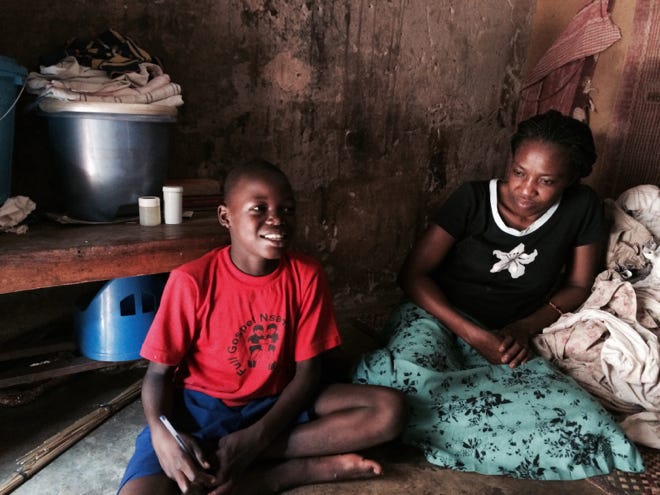 Ugandan boy Ugandan boy