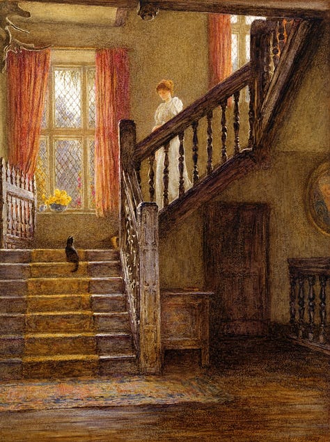 William Allingham - Symondsbury, near Bridport, Dorset - Whittington Court, Gloucestershire