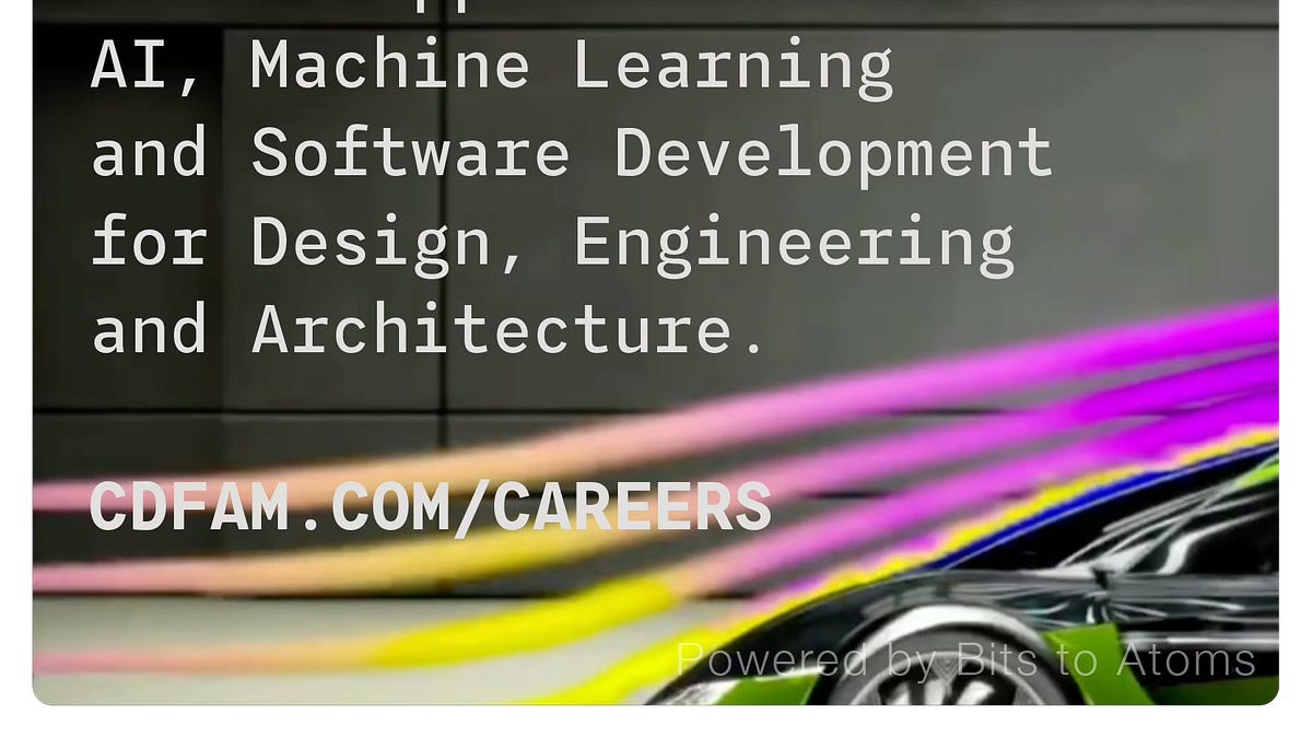 Career Opportunities in Computational Design, AI + Machine Learning for ...