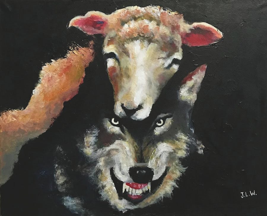 A Wolf in Sheep's Clothing – mrobins71
