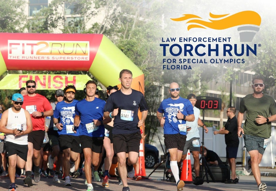 Law Enforcement Torch Run 5K Returns to Manatee County to Support Special Olympics Florida
