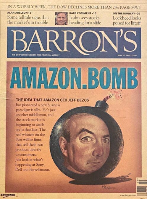 AMAZON.BOMB. “The idea that Jeff Bezos has pioneered… | by Roberto  Magnifico | Medium