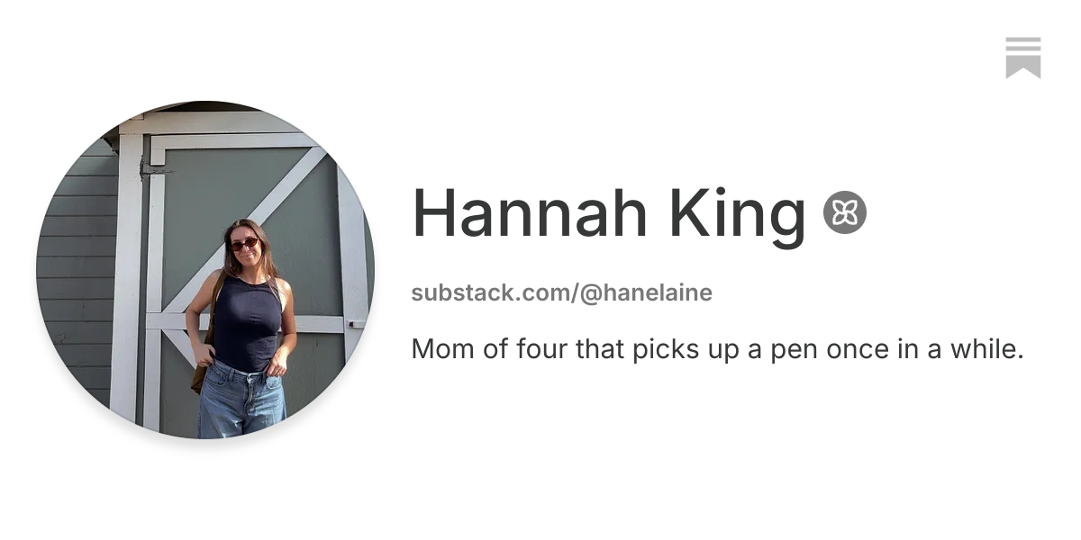 Hannah King | Substack