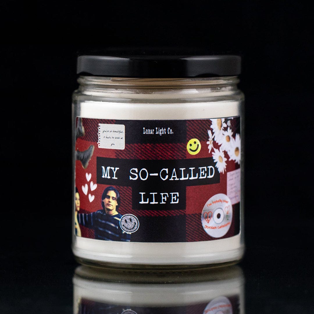 My So-Called Life - Honeysuckle & White Tea | Handcraft Candle – Lunar Light Co. My So-Called Life - Honeysuckle & White Tea | Handcraft Candle – Lunar Light Co.