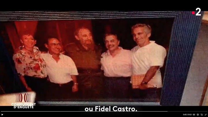 Capturas del documental de FranceTV “Les derniers mystères de l’affaire Epstein”