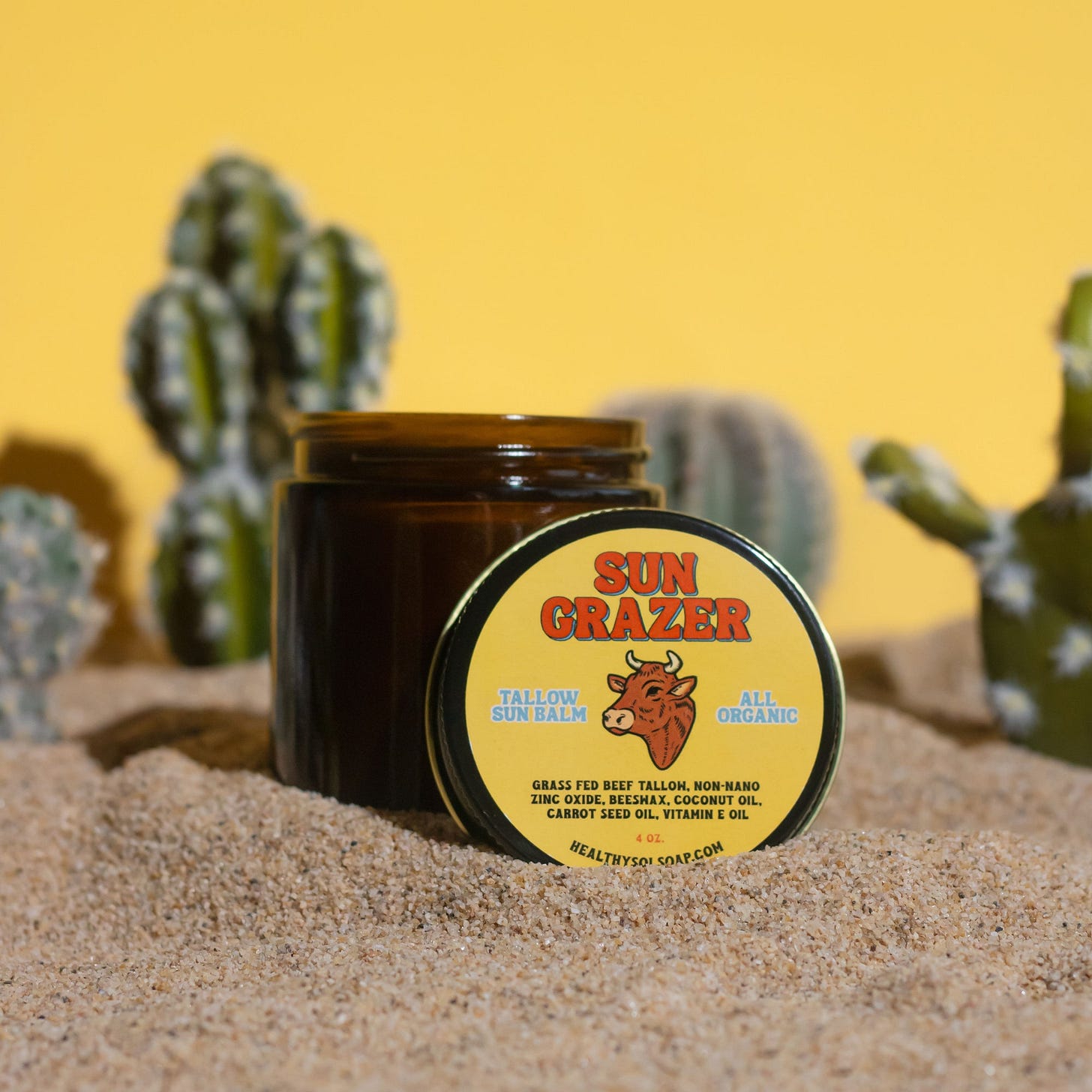 Sun Grazer -Tallow and Zinc Sun Balm