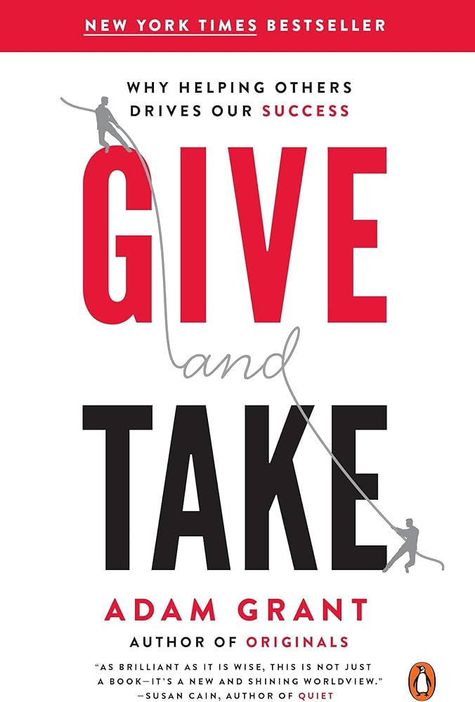 Give and Take: Why Helping Others Drives Our Success | Amazon.com.br