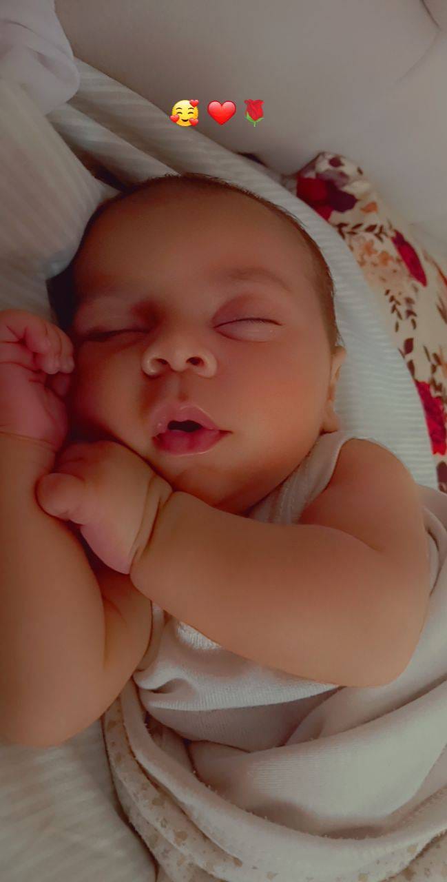 a young baby