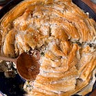 one pan spanakopita pot pie