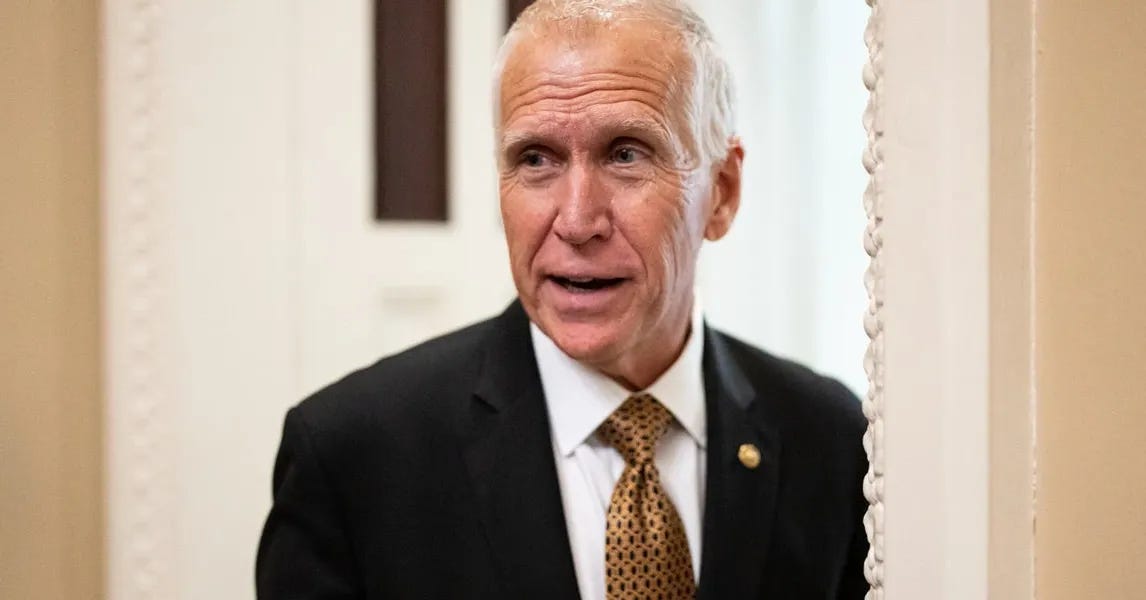 Tillis vows to block Trump's Fed pick over Powell probe