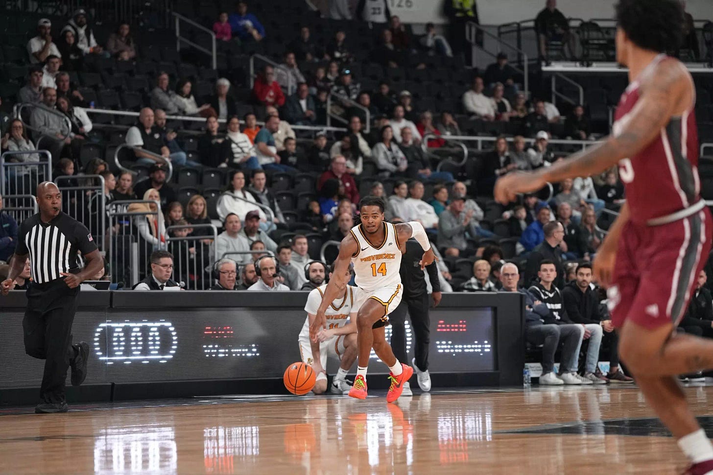 Men's Basketball Bests UMass, 63-54, In Charity Exhibition Match At The AMP  - Providence College Athletics