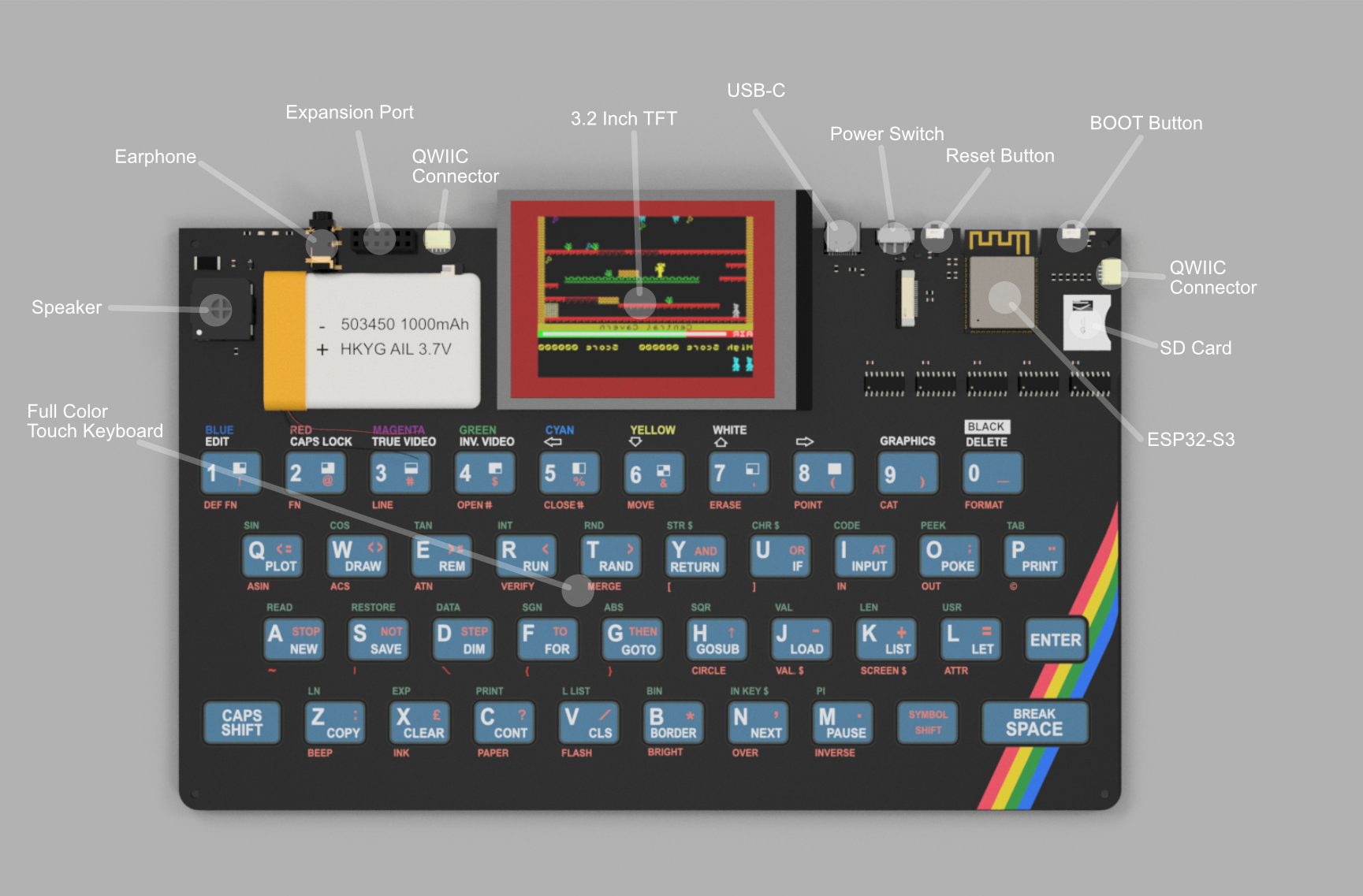 ESP32-S3 ZX Spectrum - Update 22-06-2024